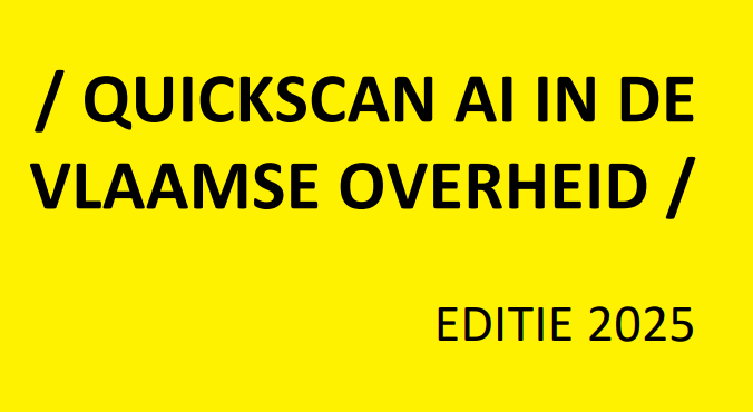 Quickscan AI Vlaamse overheid